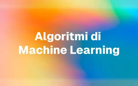 Algoritmi di Machine Learning – Data Masters