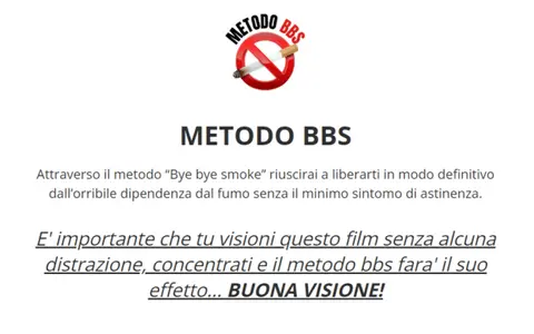 Come smettere di fumare – Metodo bye bye smoke
