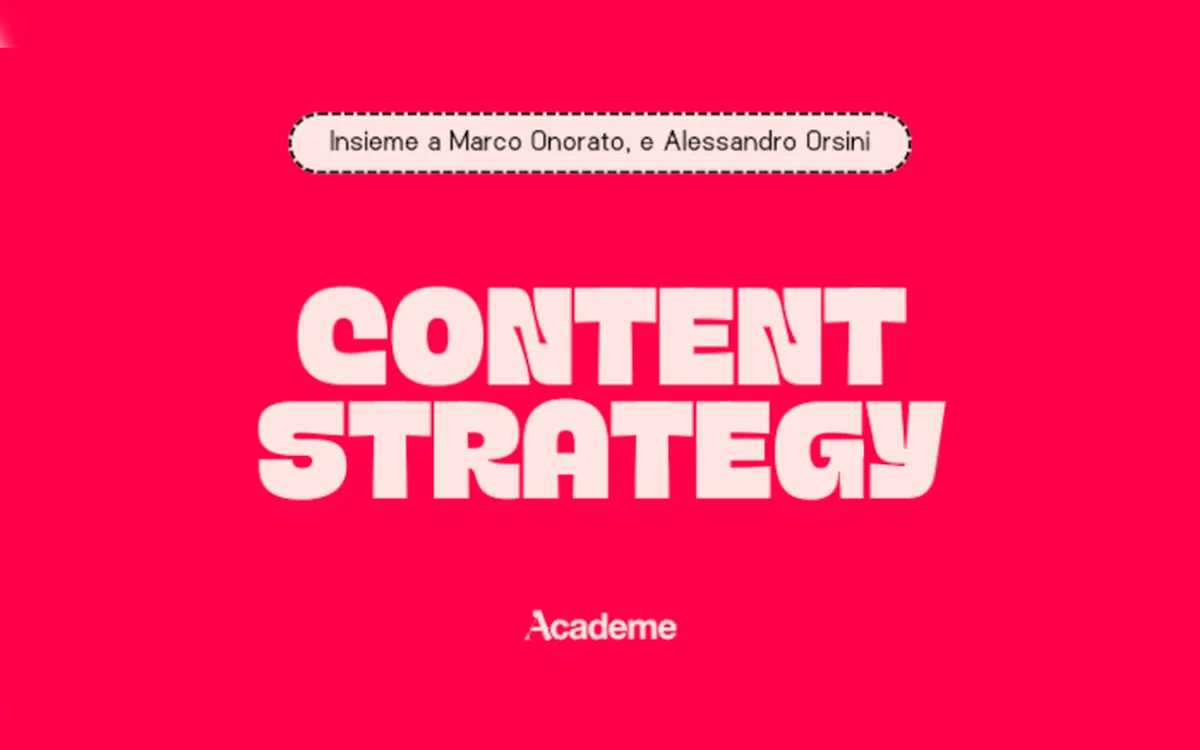 Content Strategy – Marketing Espresso AcadeME