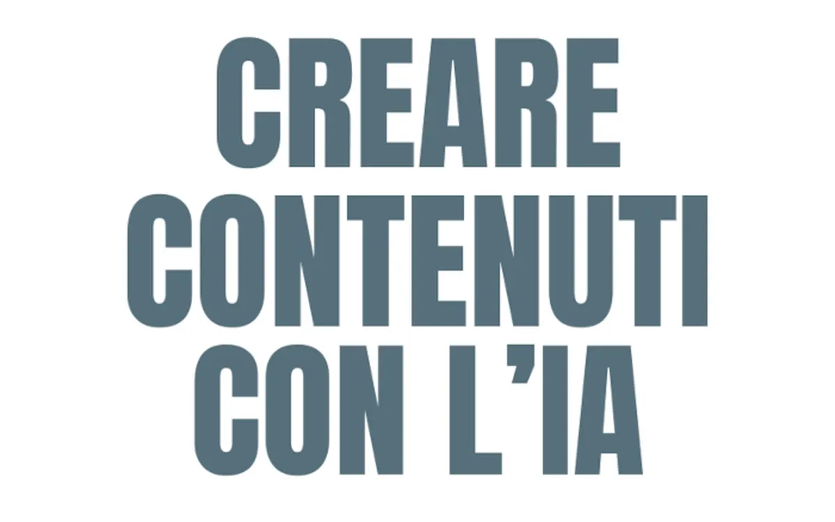 Crea Contenuti con l’AI – Raffaele Gaito