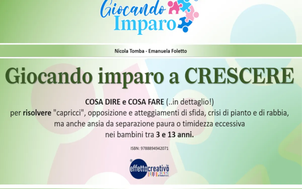 Giocando imparo a CRESCERE – Giocando Imparo