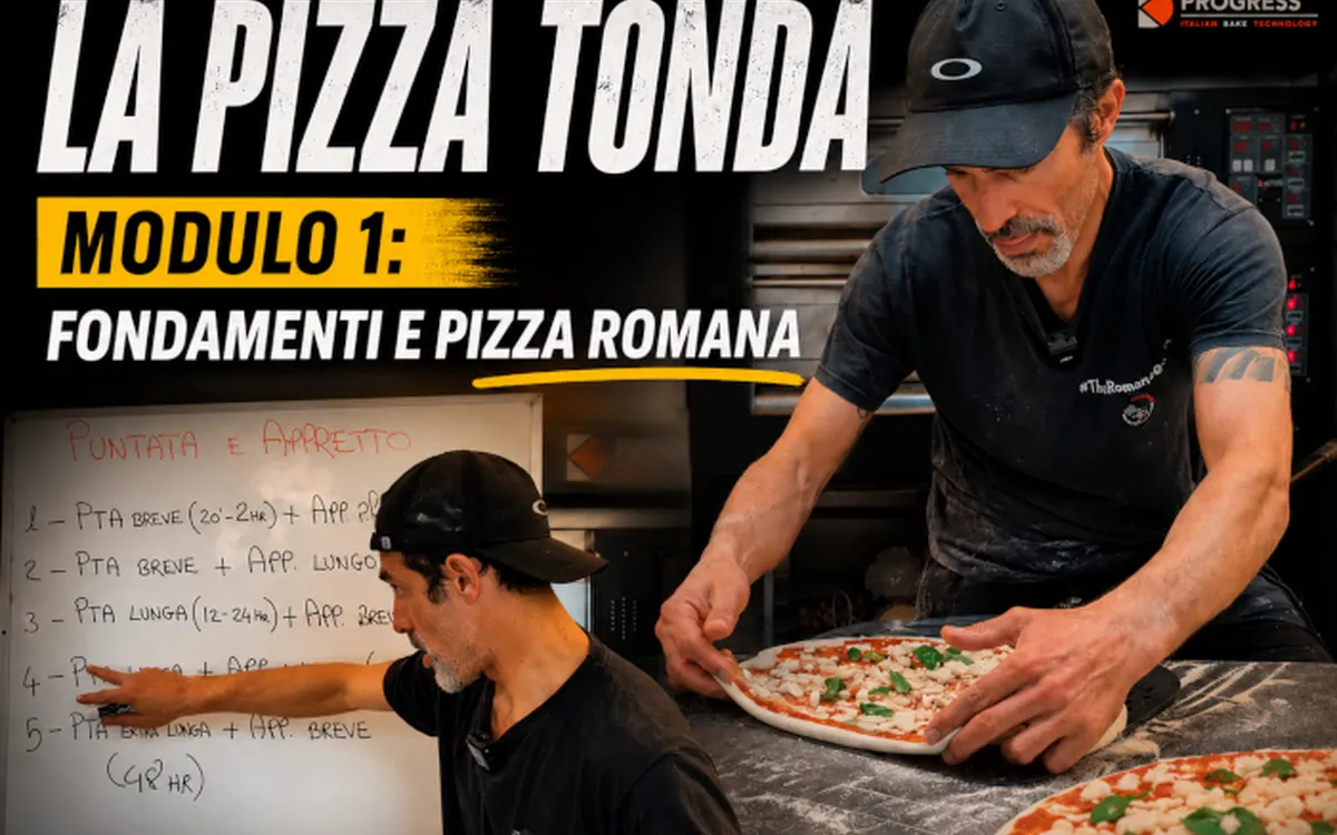 La Pizza Tonda – Modulo 1: Fondamenti e Pizza Romana – The Romano Baker