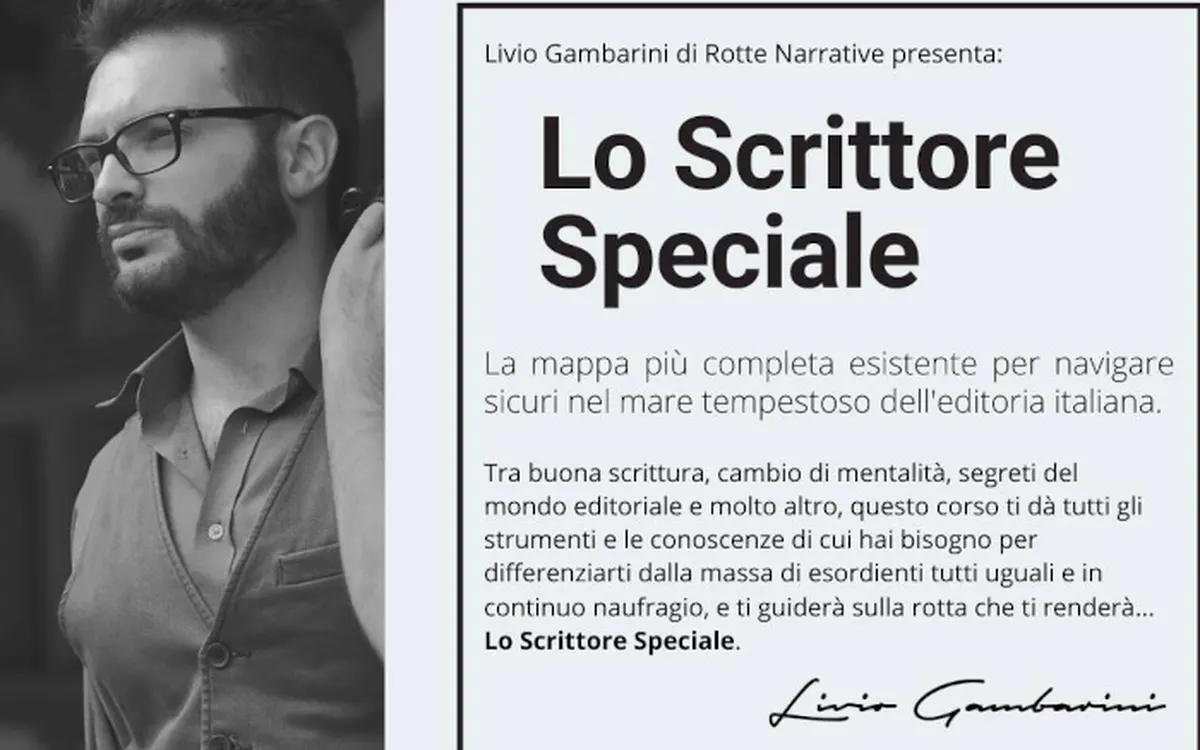 Lo Scrittore Speciale 2.0 – Livio Gambarini