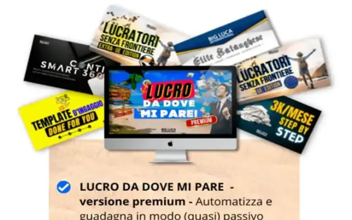 Lucro Da Dove Mi Pare Premium – Big Luca