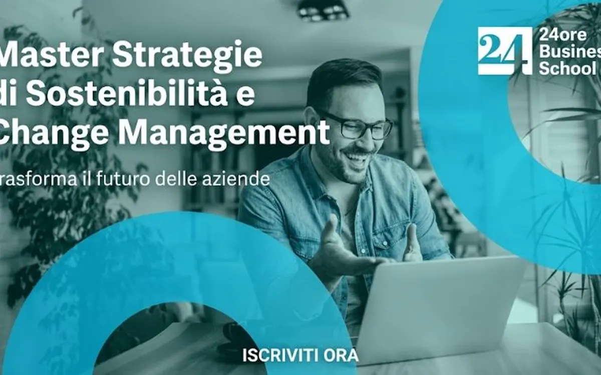 Master Strategie di Sostenibilità e Change Management – 24ore Business School