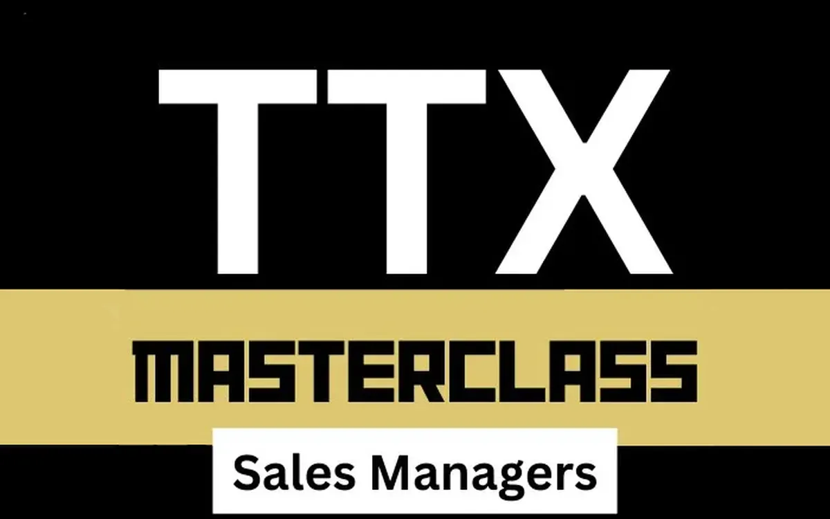 Masterclass Sales Managers – TTX