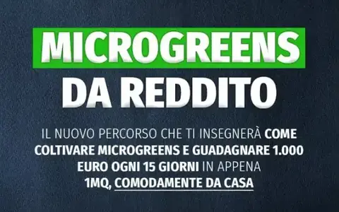 Microgreens da Reddito (Premium) – Rendita Agricola