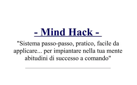 Mind Hack – Valerio Conti