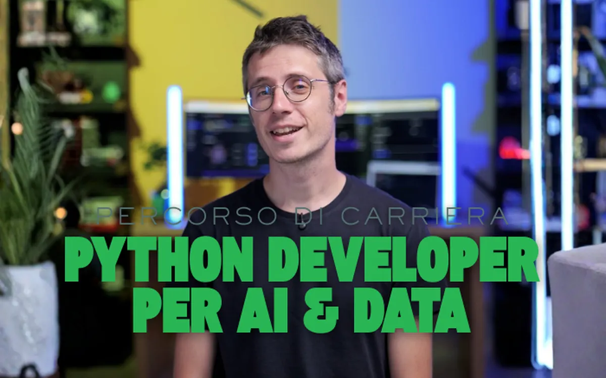 Percorso di Carriera Python Developer per AI & Data – Data Masters