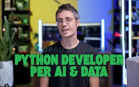 Percorso di Carriera Python Developer per AI & Data – Data Masters