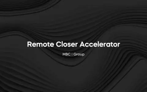 Remote Closer Accelerator – Marco Bergamasco