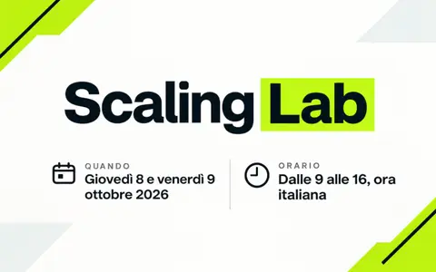 Scaling LAB 2026 – Piernicola de Maria