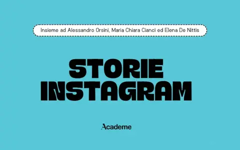 Storie Instagram – Marketing Espresso AcadeME