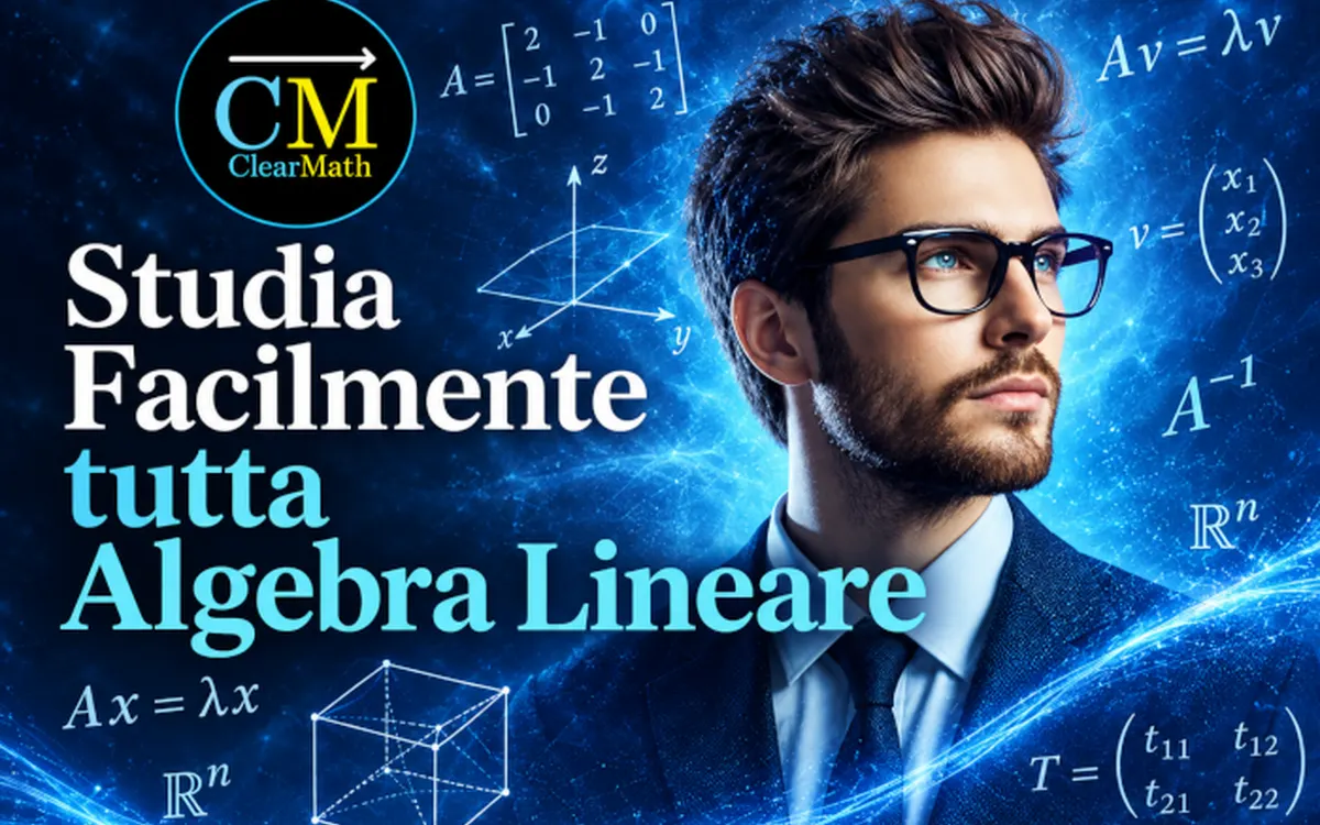 Studia Facilmente Tutta Algebra Lineare – ClearMath